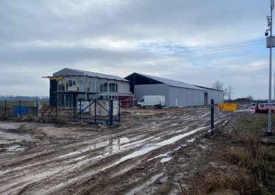 Budowa hali produkcyjnej wraz z częścią biurową w Trębkach Nowych