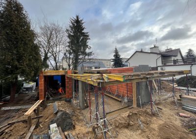 Budowa budynku mieszkalnego dwulokalowego w Warszawie dzielnica Wola