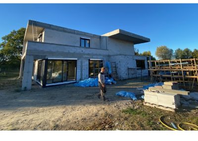 Budowa budynku jednorodzinnego w Starych Babicach